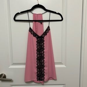 Baby pink thin strap too